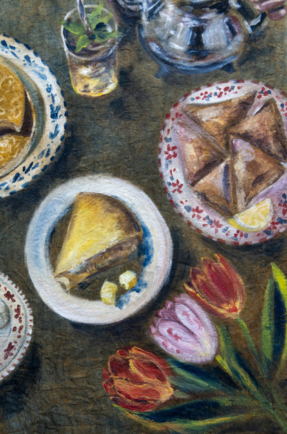 Stay a Little Longer: Original Oil Painting