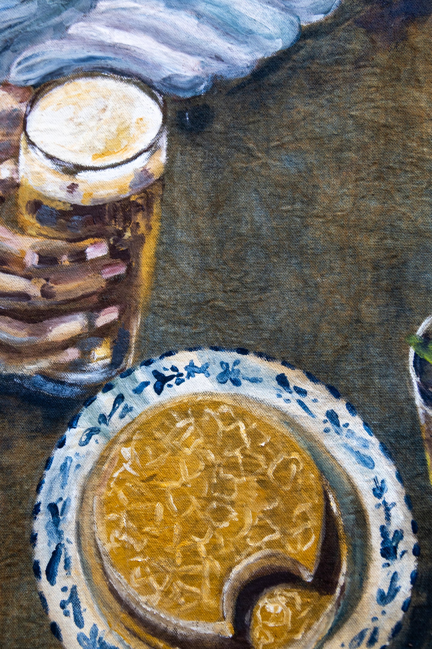 Stay a Little Longer: Original Oil Painting