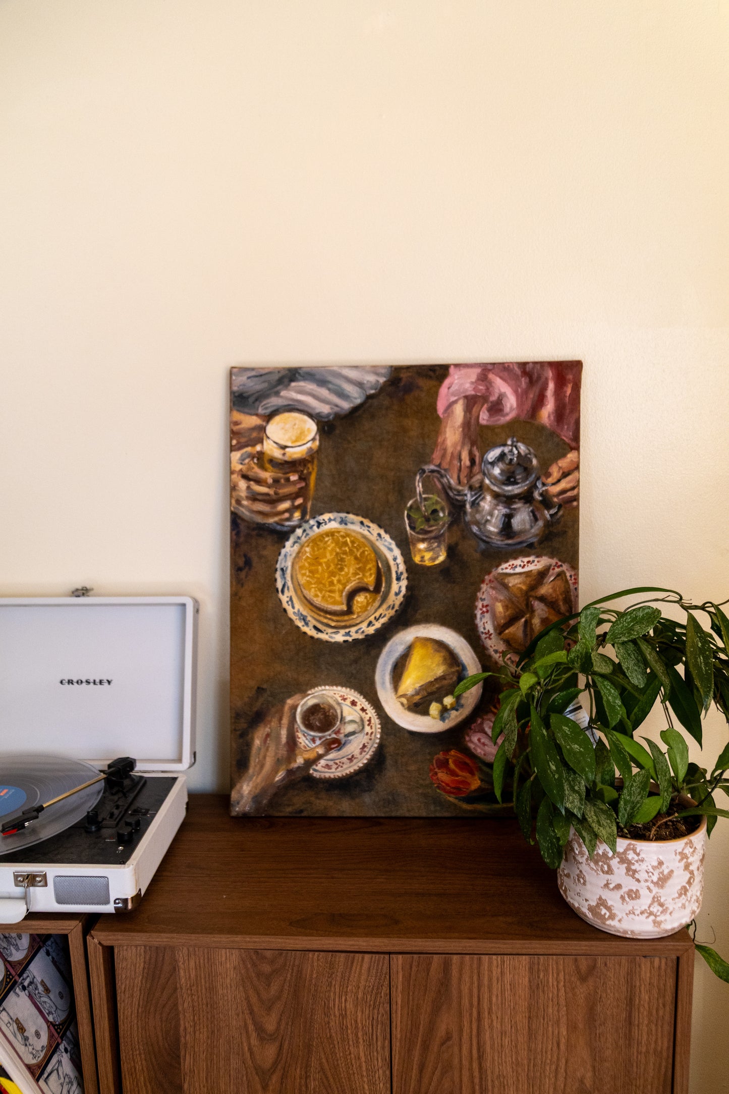 Stay a Little Longer: Original Oil Painting