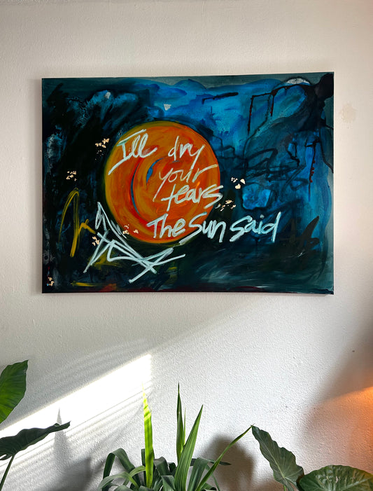 "The Sun is my Governess" Original Painting